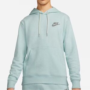 Nike men’s teal green Sweatshirt Hoodie xxl